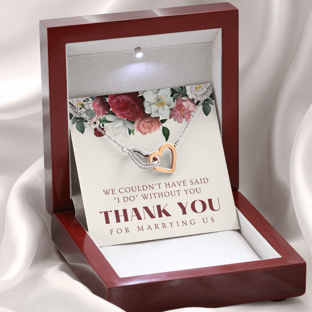 Officiant Gift | Thank You Necklace 0587T5