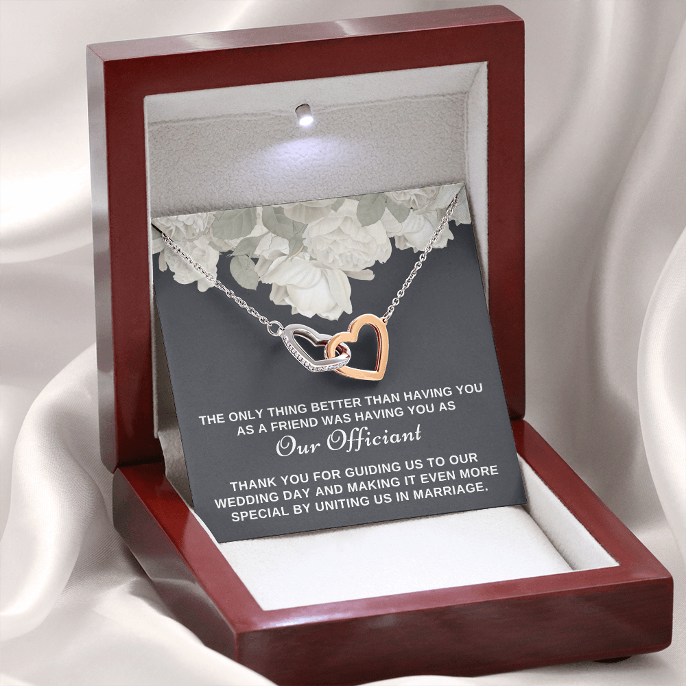 Officiant Proposal Gift | Having You Necklace 0588T2