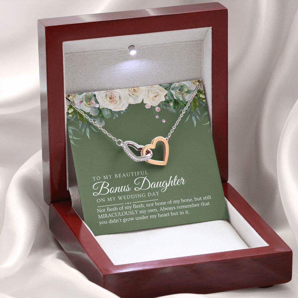 Stepdaughter Wedding Gift | In My Heart Necklace 0637T5