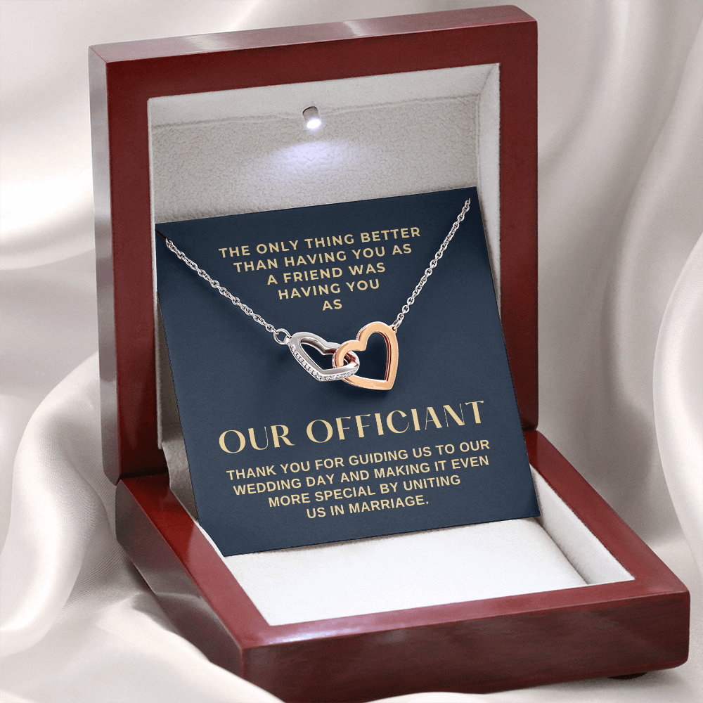 Officiant Proposal Gift | Having You Necklace 0588T9