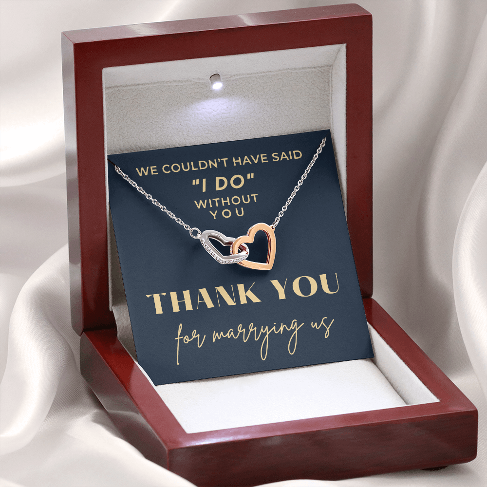Officiant Gift | Thank You Necklace 0587T9