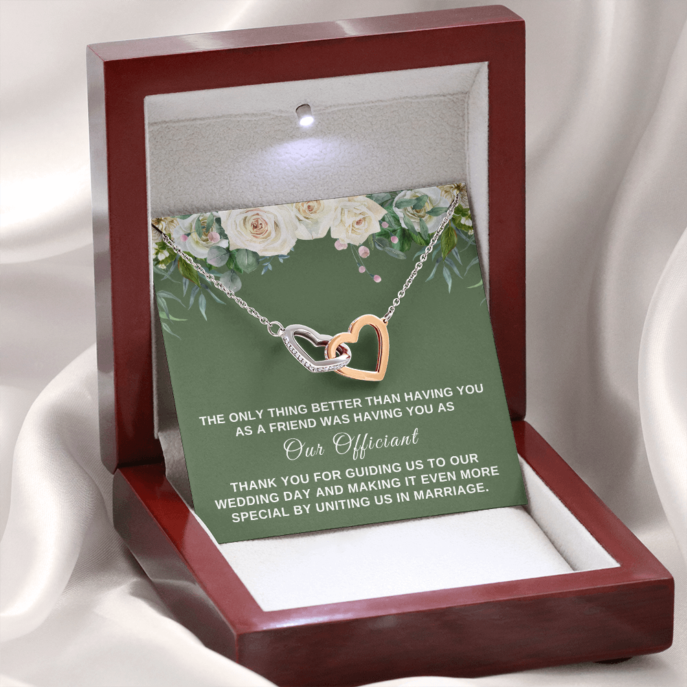 Officiant Proposal Gift | Having You Necklace 0588T4