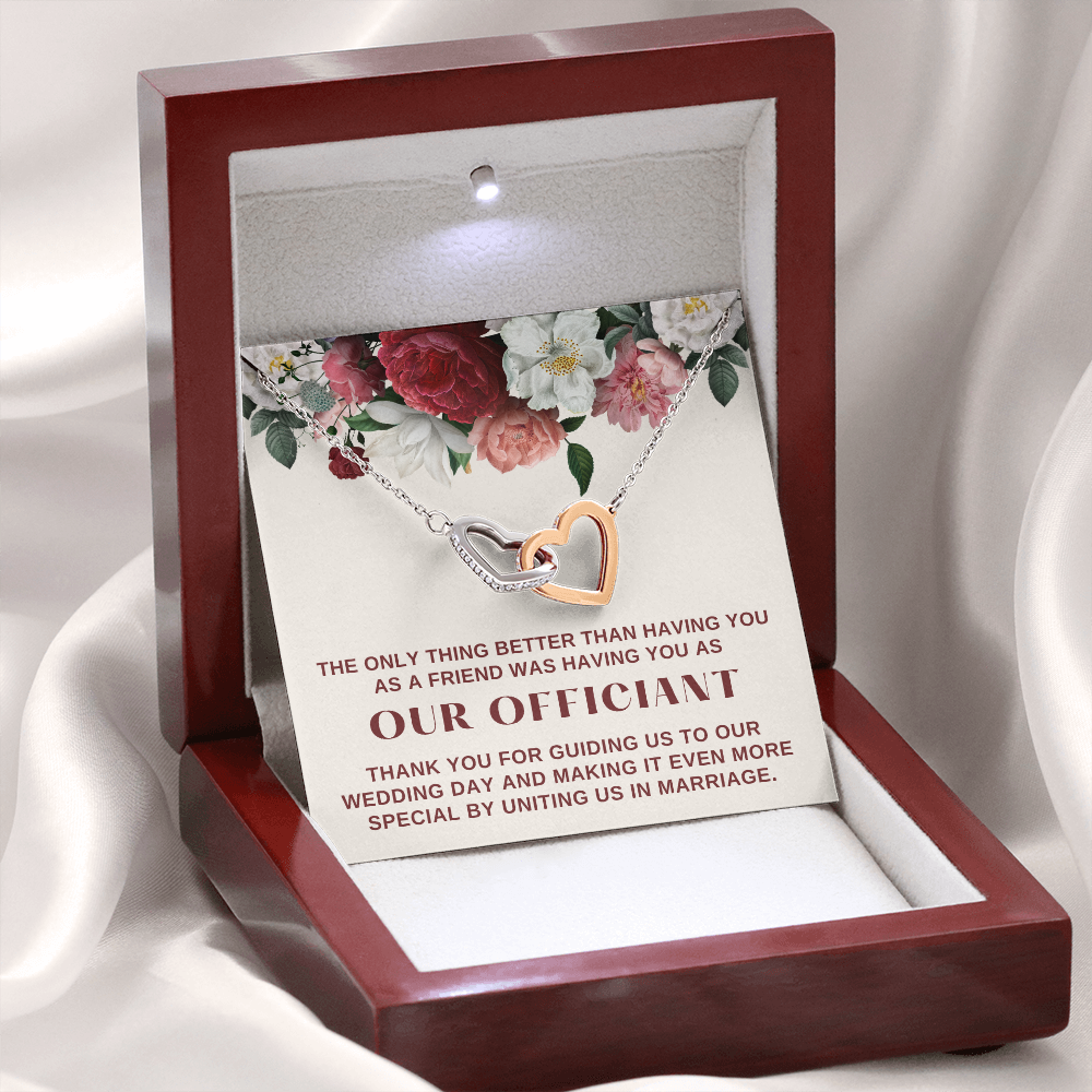 Officiant Proposal Gift | Having You Necklace 0588T5