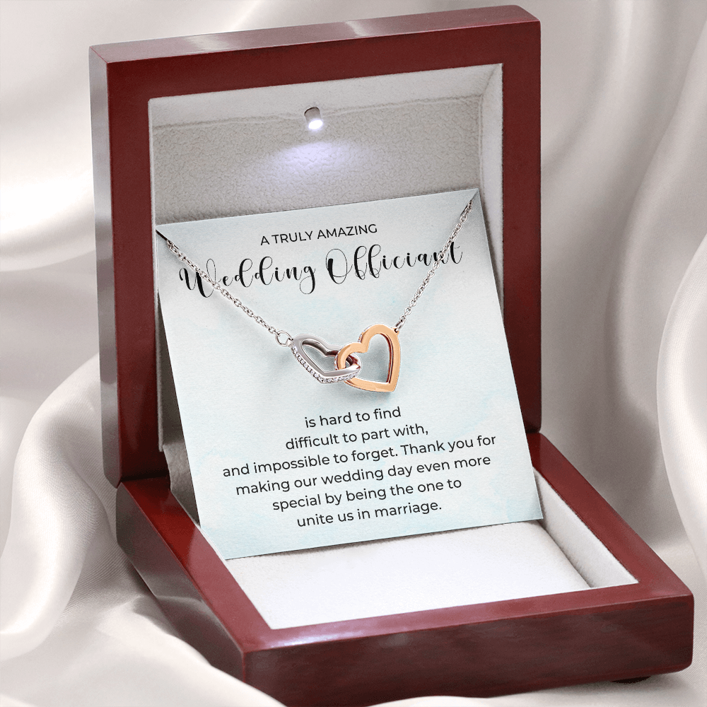 Officiant Proposal Gift | The One Necklace 0586T8