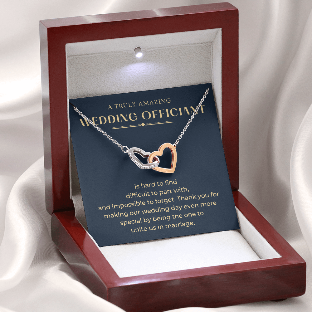Officiant Proposal Gift | The One Necklace 0586T9