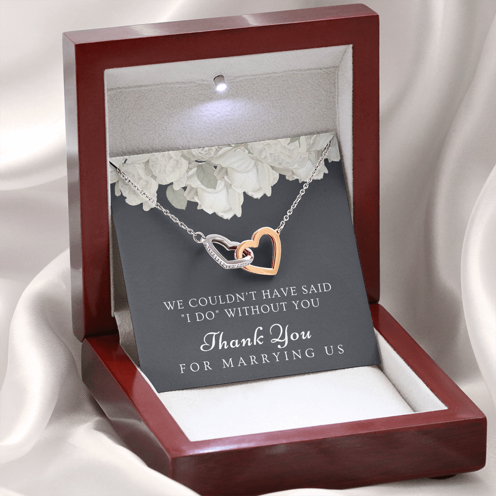 Officiant Gift | Thank You Necklace 0587T2