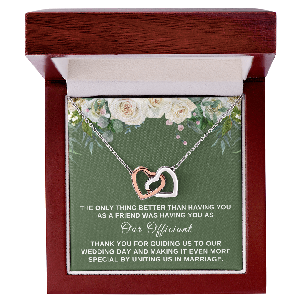 Officiant Proposal Gift | Having You Necklace 0588T4