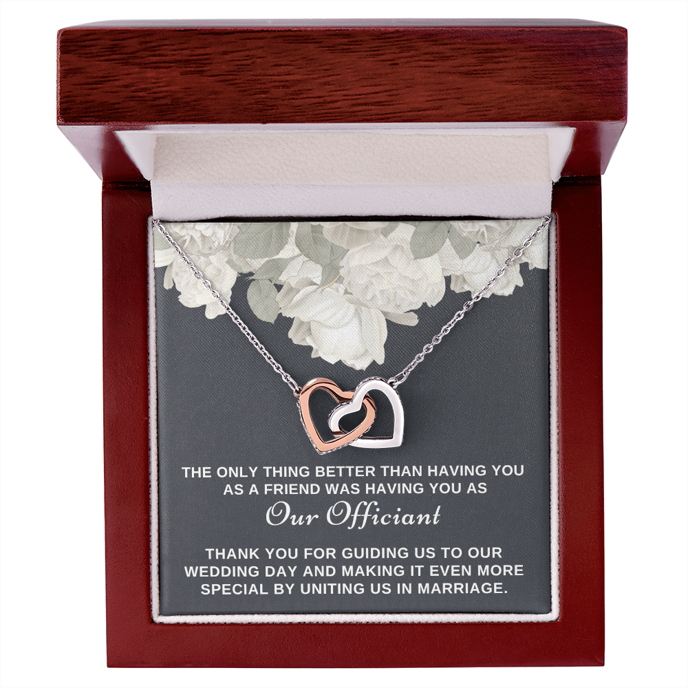 Officiant Proposal Gift | Having You Necklace 0588T2