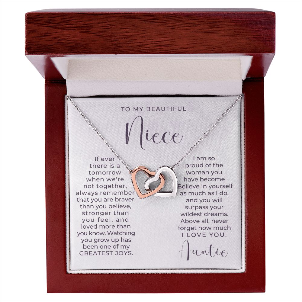 Niece Gift From Aunt | Greatest Joy Necklace 0629T13
