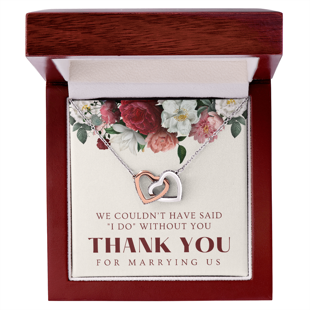 Officiant Gift | Thank You Necklace 0587T5