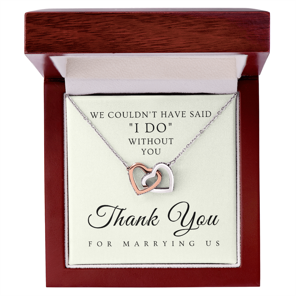 Officiant Gift | Thank You Necklace 0587T7