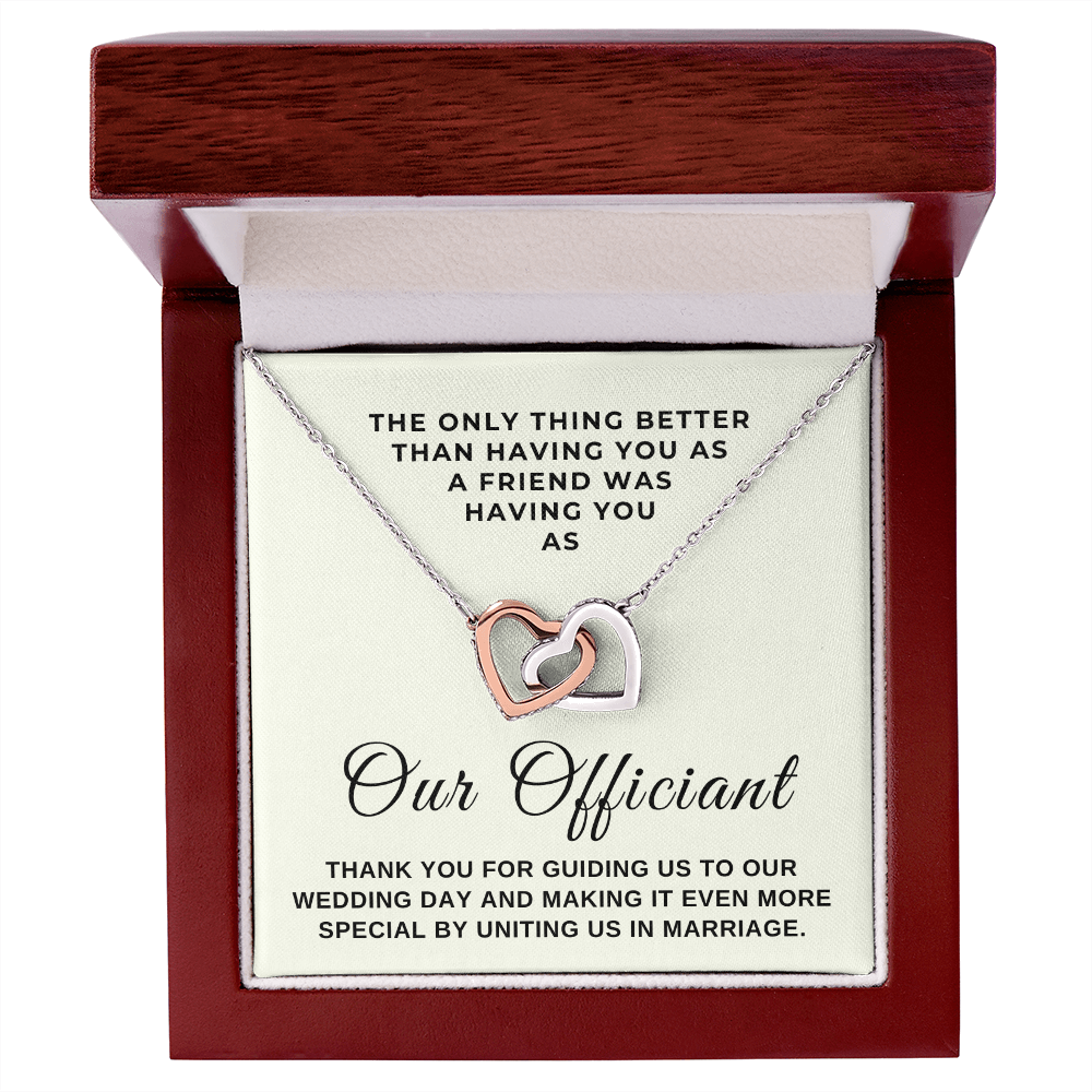 Officiant Proposal Gift | Having You Necklace 0588T7