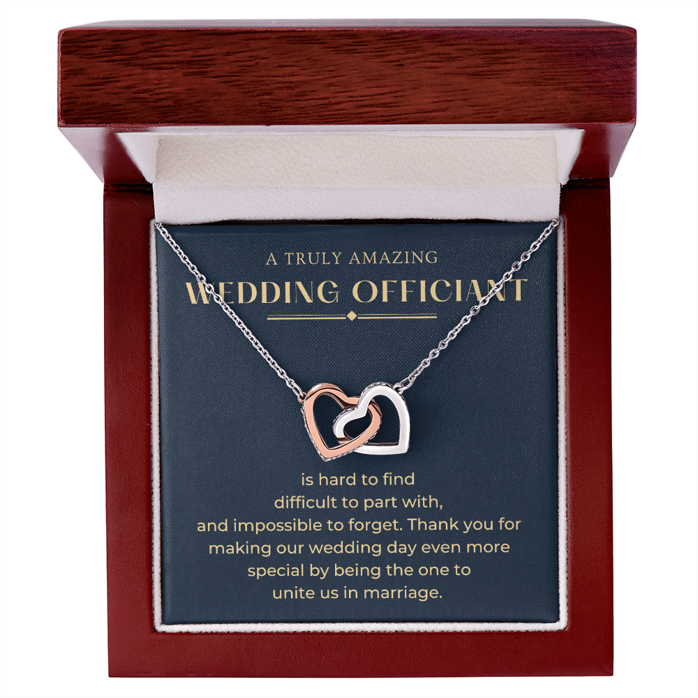 Officiant Proposal Gift | The One Necklace 0586T9