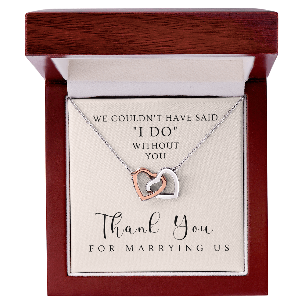 Officiant Gift | Thank You Necklace 0587T6
