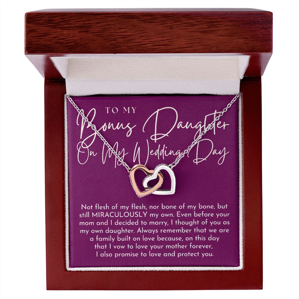 Stepdaughter Wedding Gift | On This Day Necklace 0638T4