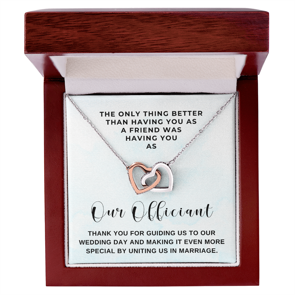 Officiant Proposal Gift | Having You Necklace 0588T8