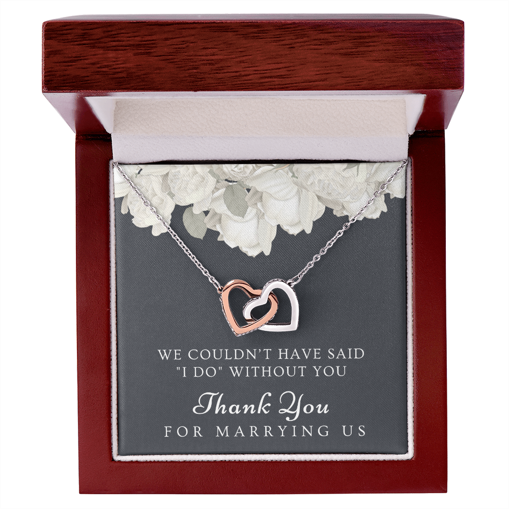 Officiant Gift | Thank You Necklace 0587T2