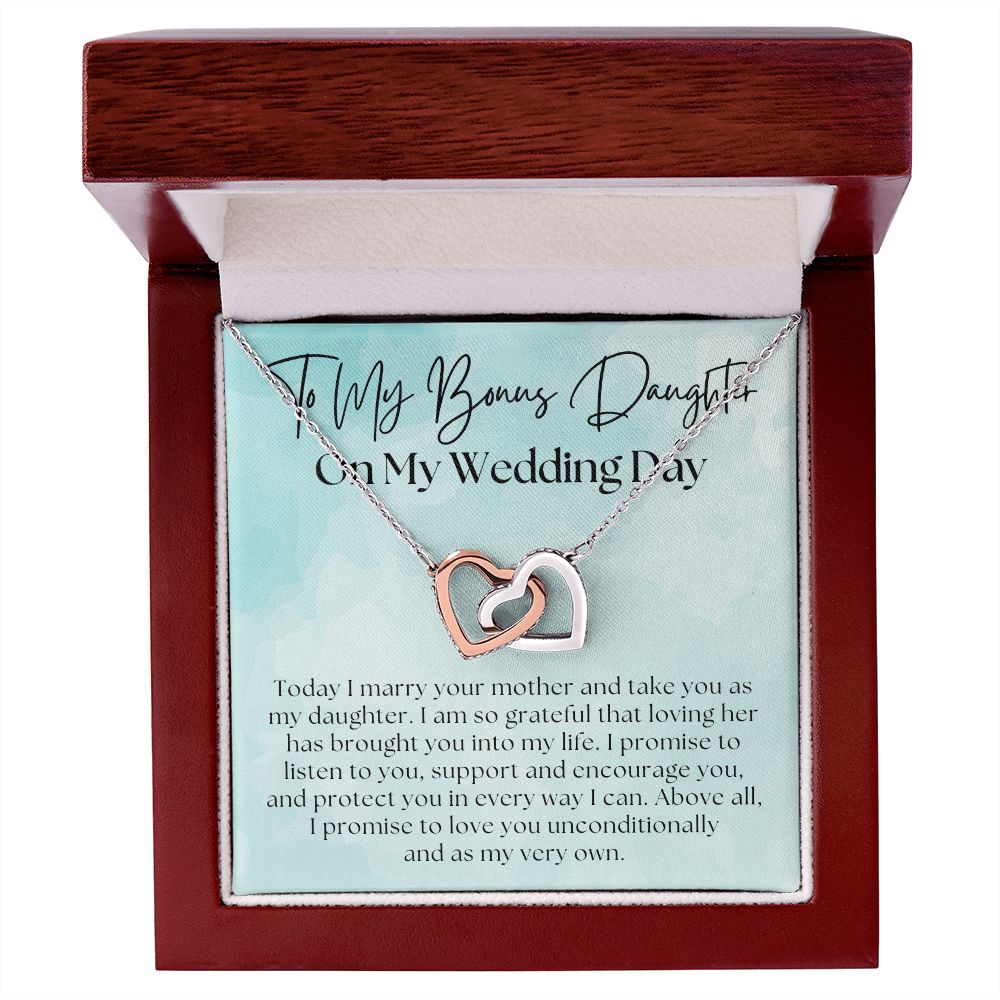 Stepdaughter Wedding Gift | Promise Necklace 0633T11