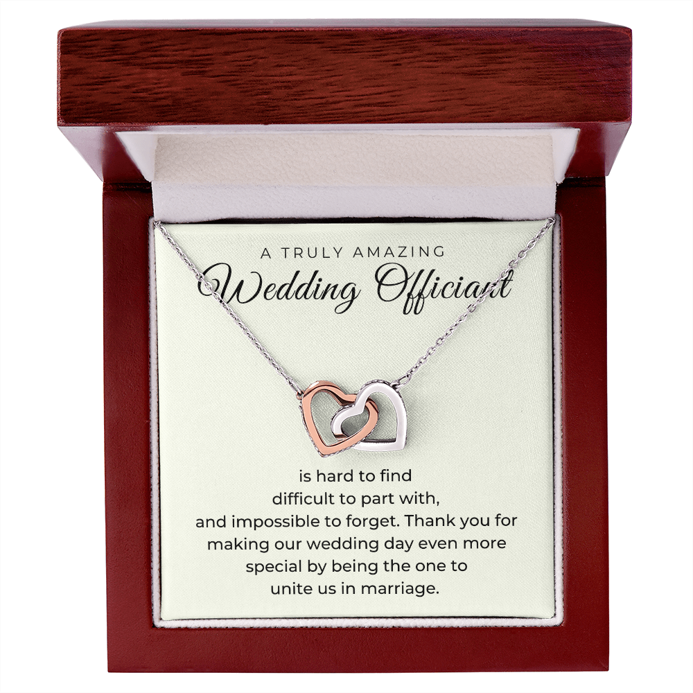 Officiant Proposal Gift | The One Necklace 0586T7