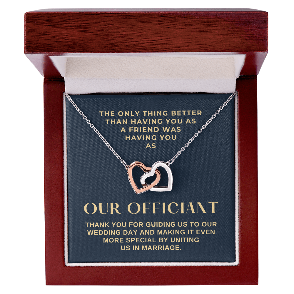 Officiant Proposal Gift | Having You Necklace 0588T9
