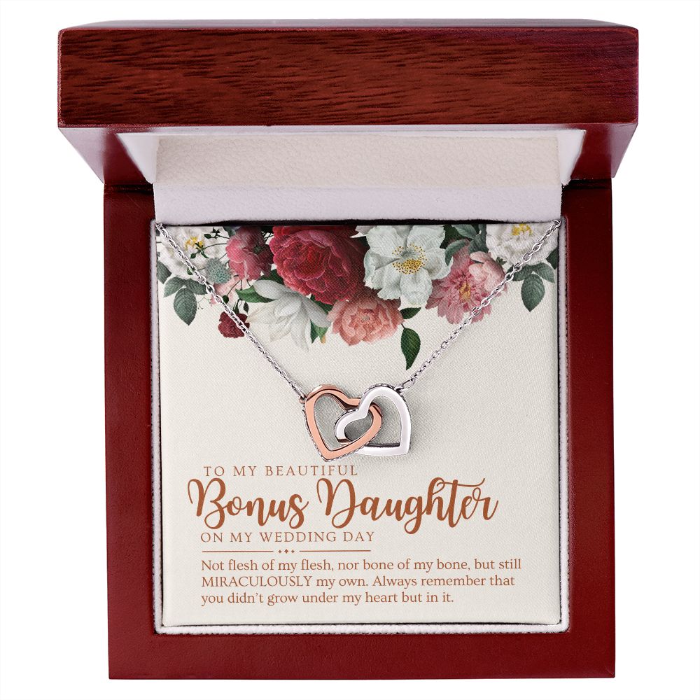 Stepdaughter Wedding Gift | In My Heart Necklace 0637T7