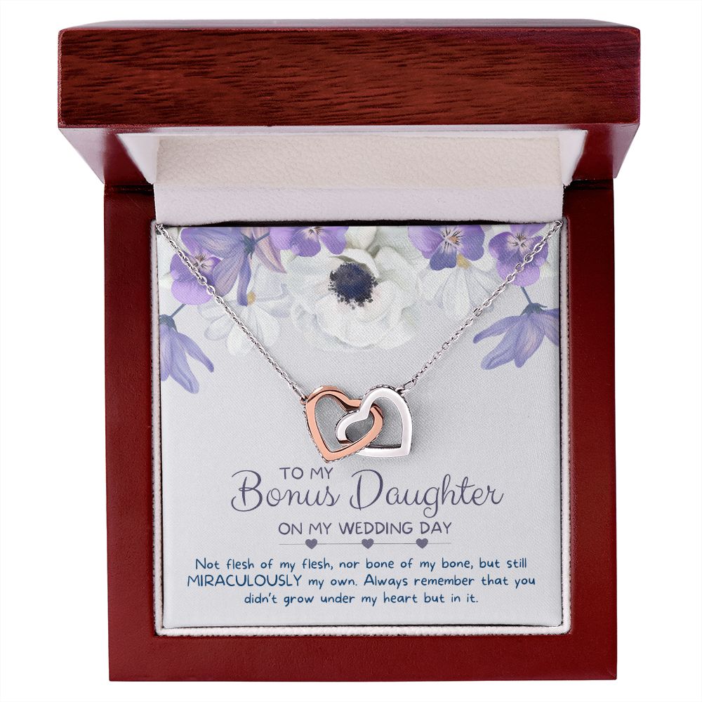 Stepdaughter Wedding Gift | In My Heart Necklace 0637T6
