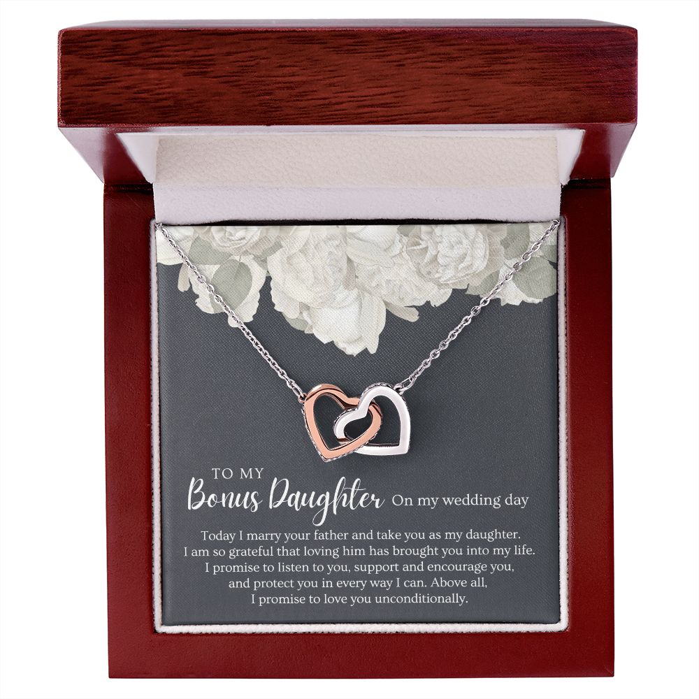 Stepdaughter Wedding Gift | Promise Necklace 0634T1