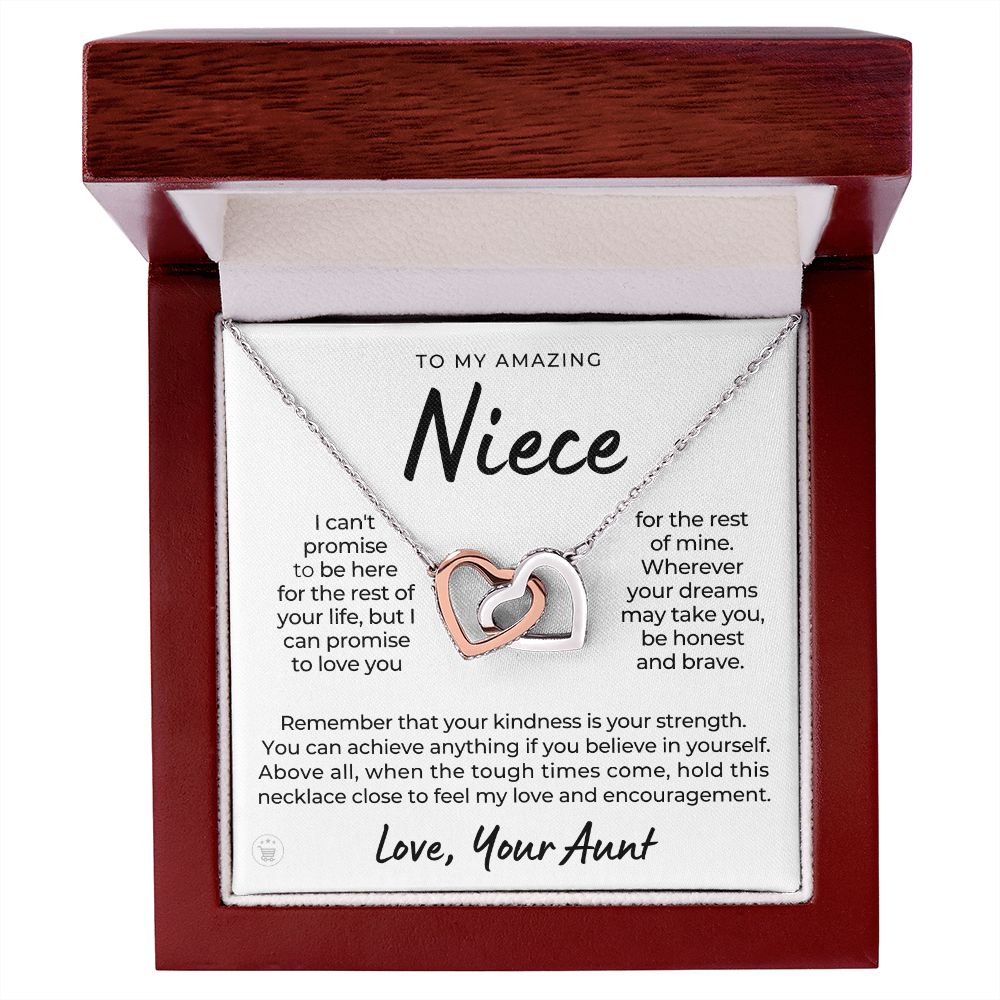Niece Gift From Aunt | My Promise Necklace 0630T1