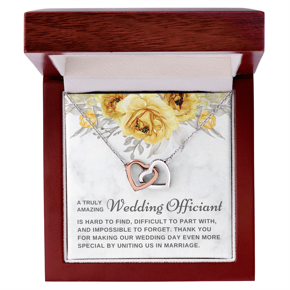 Officiant Proposal Gift | The One Necklace 0586T1