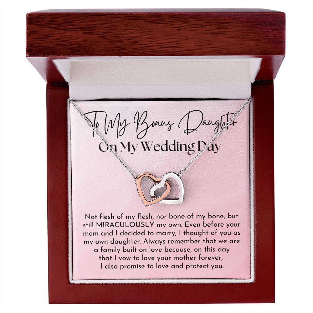 Stepdaughter Wedding Gift | On This Day Necklace 0638T5