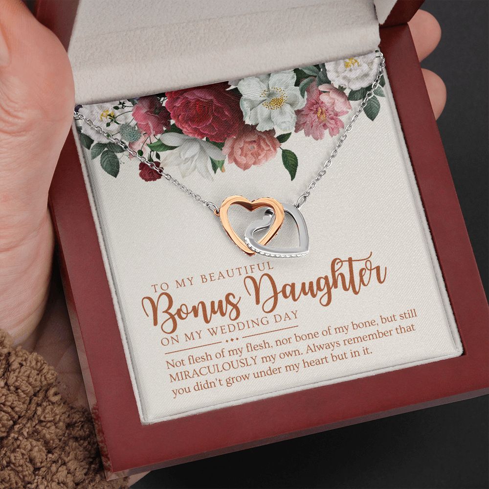 Stepdaughter Wedding Gift | In My Heart Necklace 0637T7