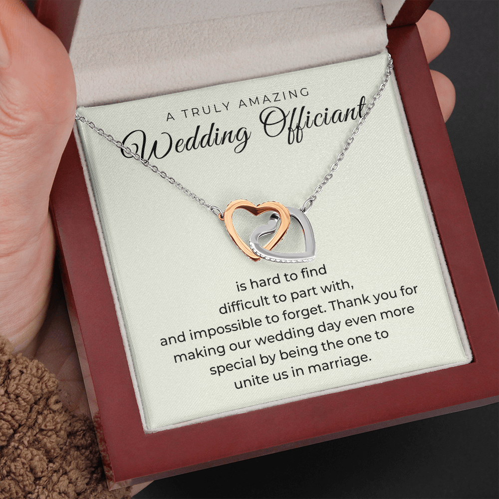 Officiant Proposal Gift | The One Necklace 0586T7