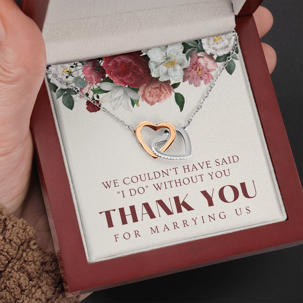 Officiant Gift | Thank You Necklace 0587T5