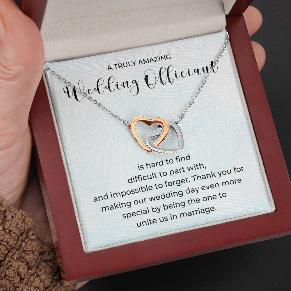 Officiant Proposal Gift | The One Necklace 0586T8