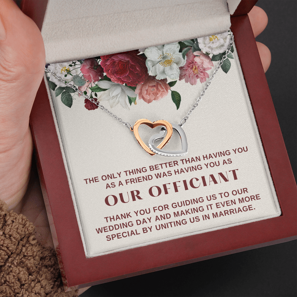Officiant Proposal Gift | Having You Necklace 0588T5