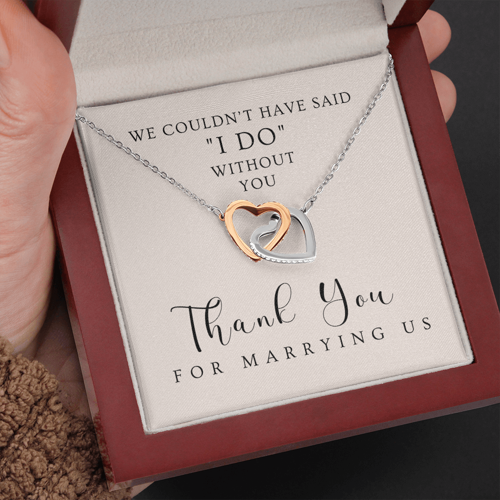 Officiant Gift | Thank You Necklace 0587T6