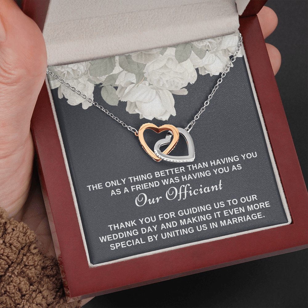 Officiant Proposal Gift | Having You Necklace 0588T2