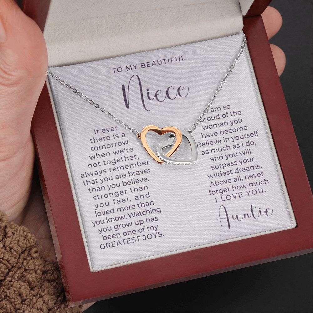 Niece Gift From Aunt | Greatest Joy Necklace 0629T13