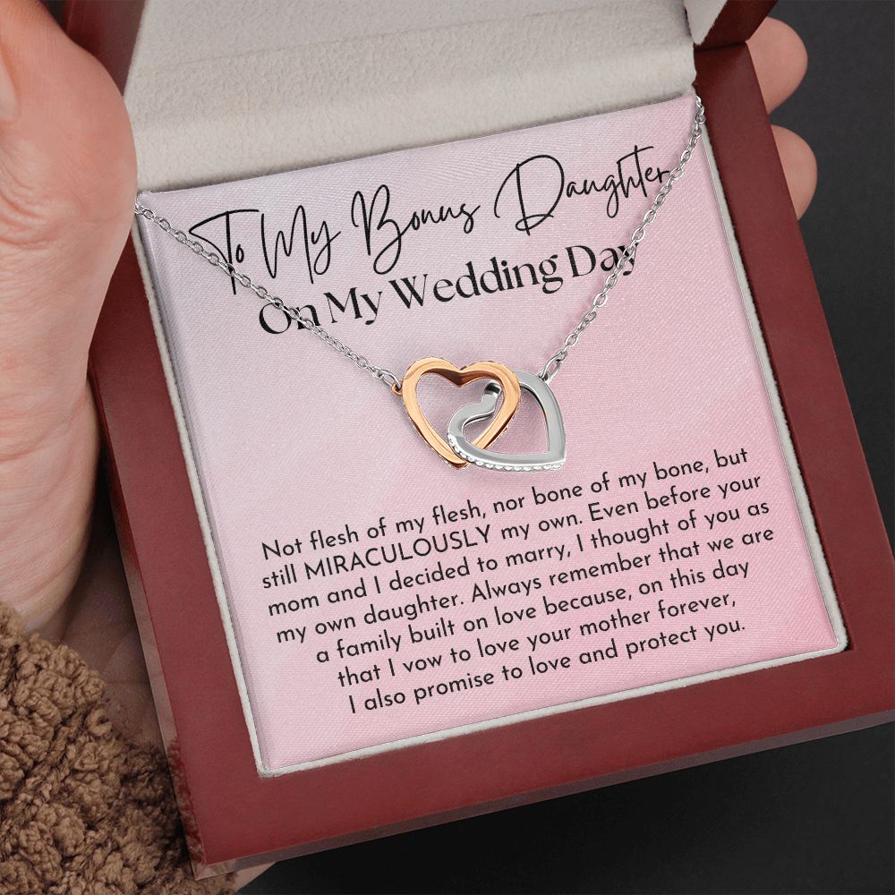 Stepdaughter Wedding Gift | On This Day Necklace 0638T5
