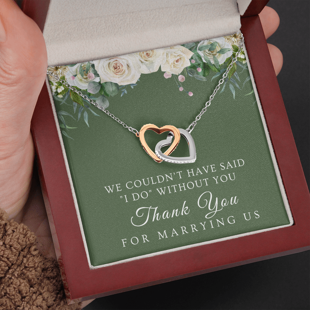 Officiant Gift | Thank You Necklace 0587T4