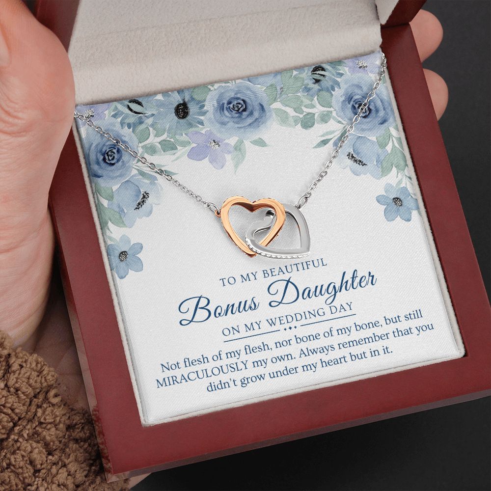 Stepdaughter Wedding Gift | In My Heart Necklace 0637T2