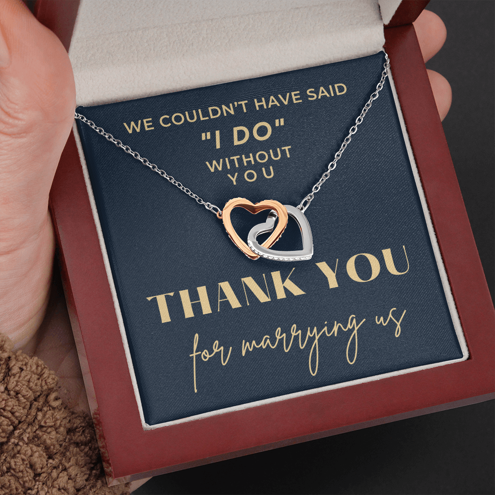 Officiant Gift | Thank You Necklace 0587T9