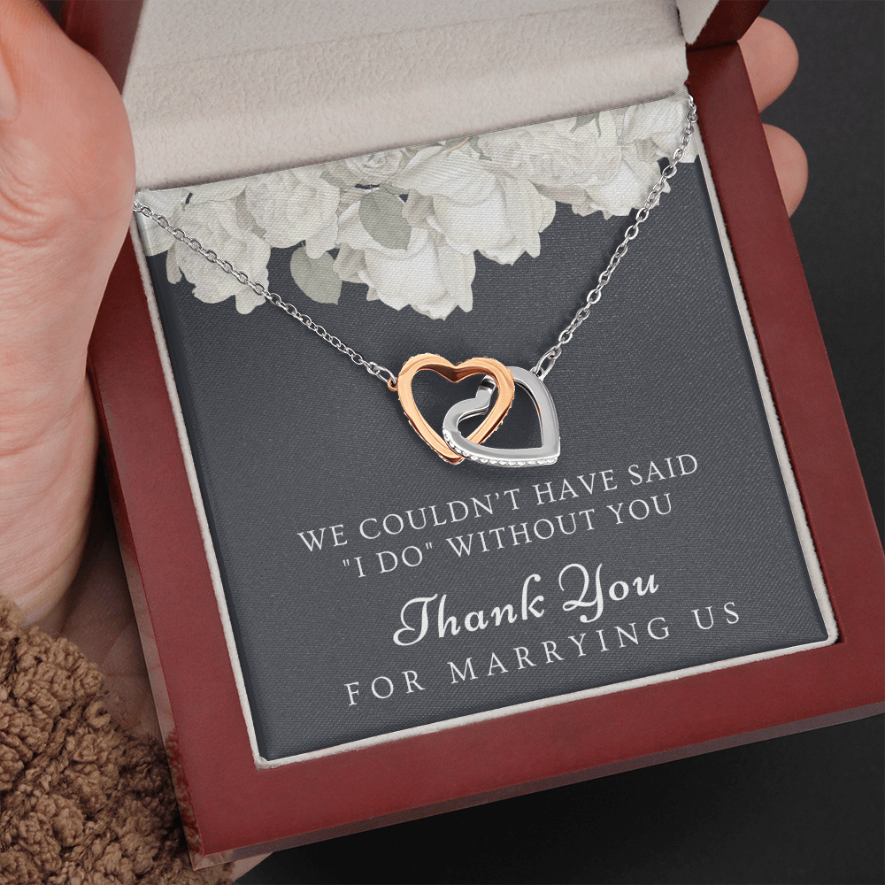 Officiant Gift | Thank You Necklace 0587T2