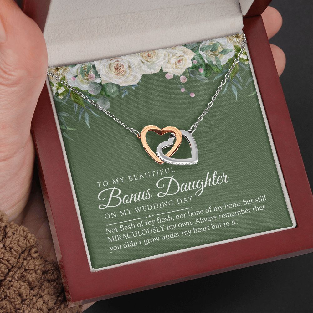 Stepdaughter Wedding Gift | In My Heart Necklace 0637T5