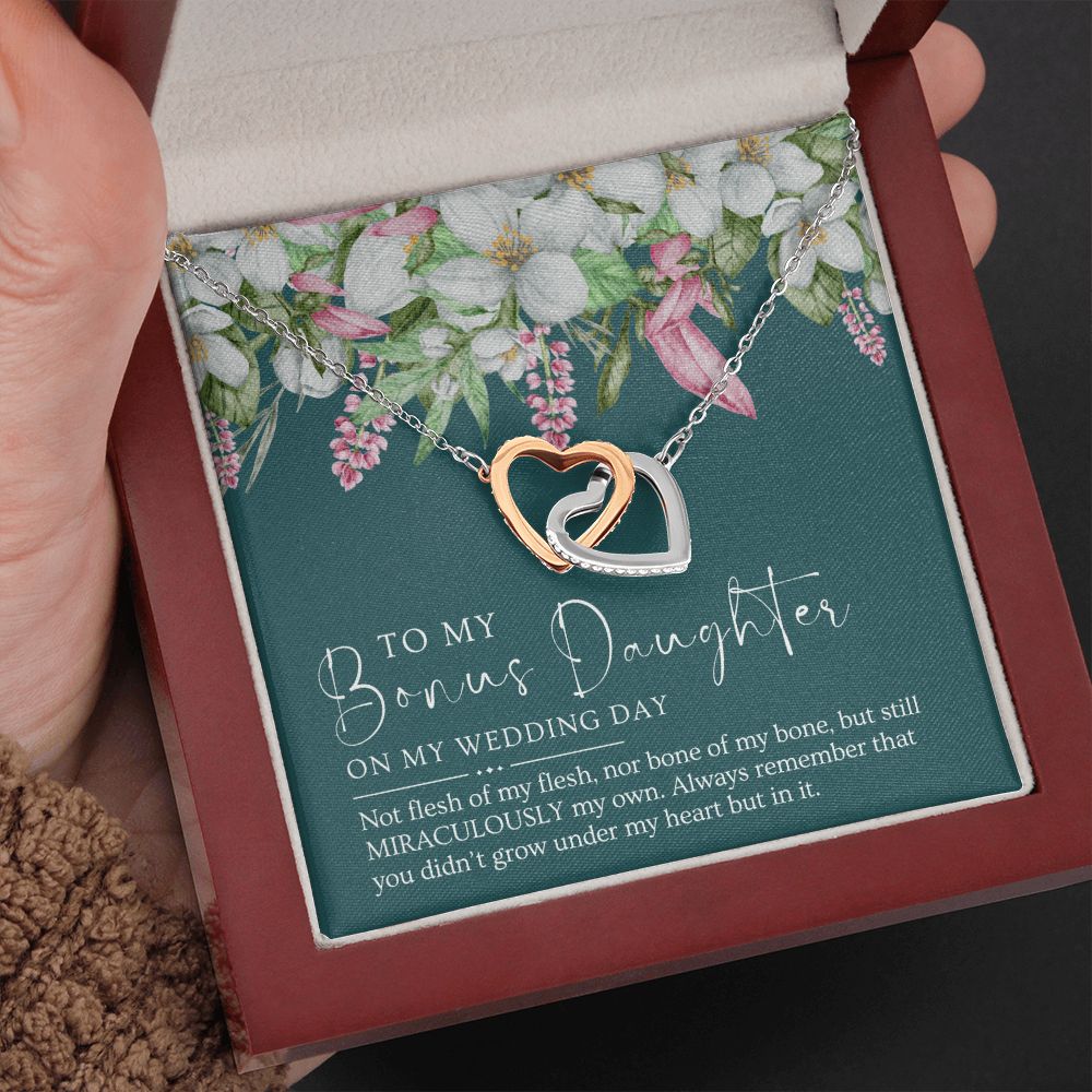 Stepdaughter Wedding Gift | In My Heart Necklace 0637T9