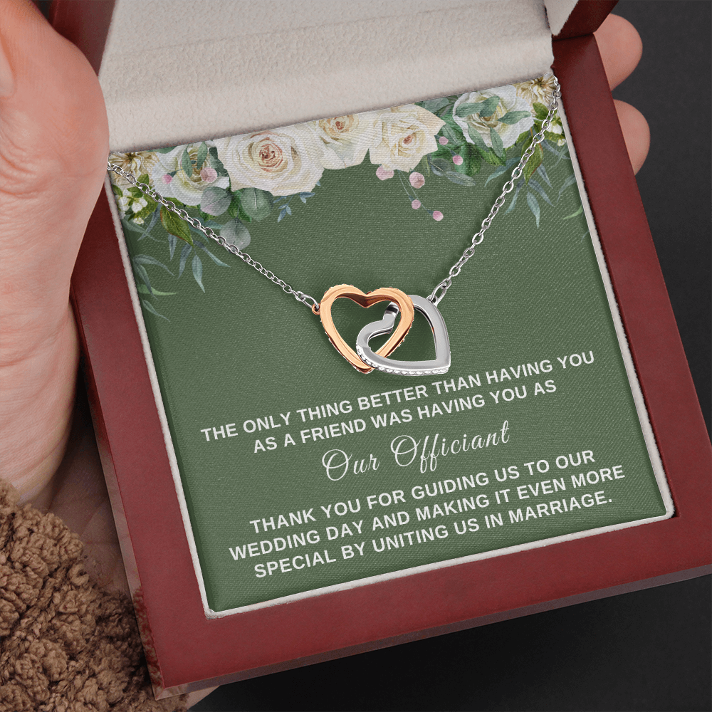 Officiant Proposal Gift | Having You Necklace 0588T4