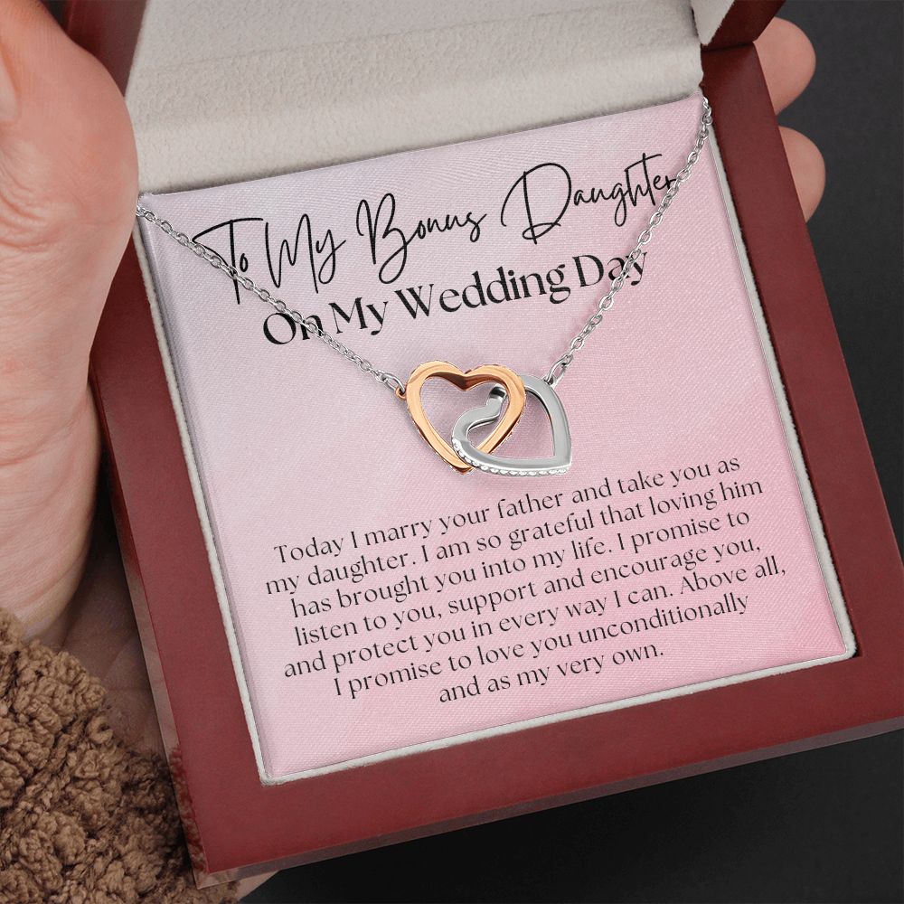 Stepdaughter Wedding Gift | Promise Necklace 0634T9
