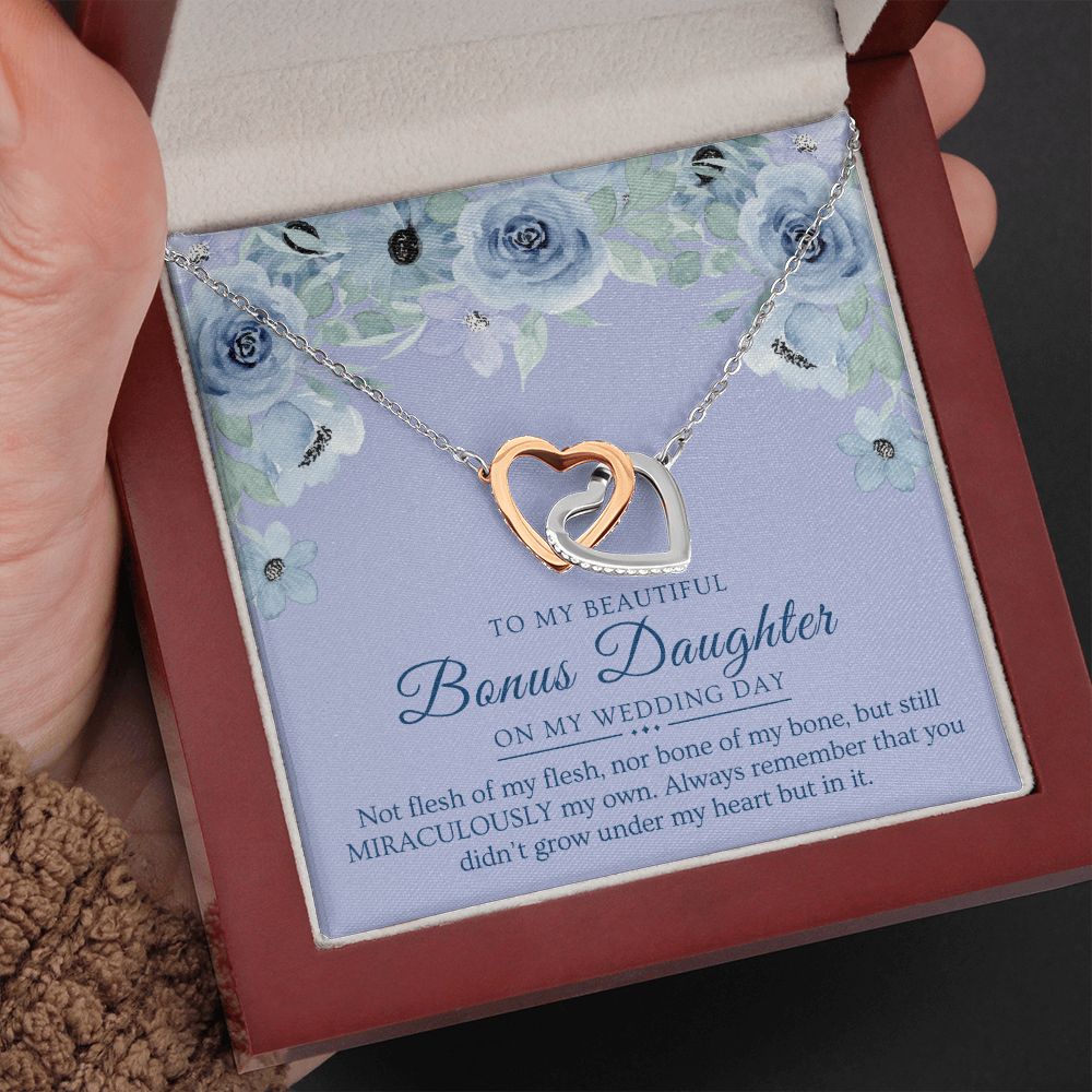 Stepdaughter Wedding Gift | In My Heart Necklace 0637T3