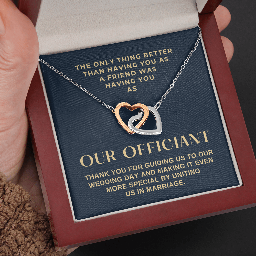 Officiant Proposal Gift | Having You Necklace 0588T9