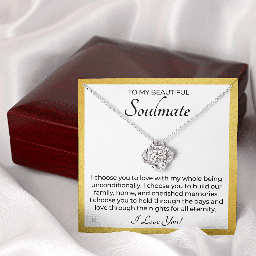 Soulmate Gift | I Choose Necklace 0535T7